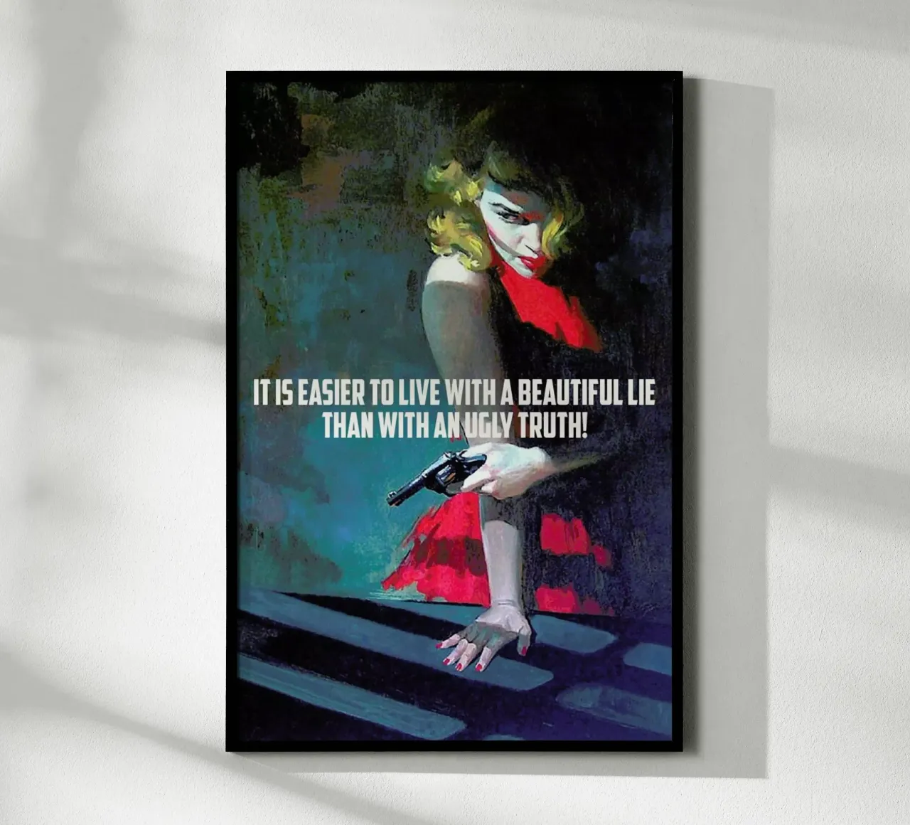 It Is Easier To Live With poster da Gallery Print and Art Limited