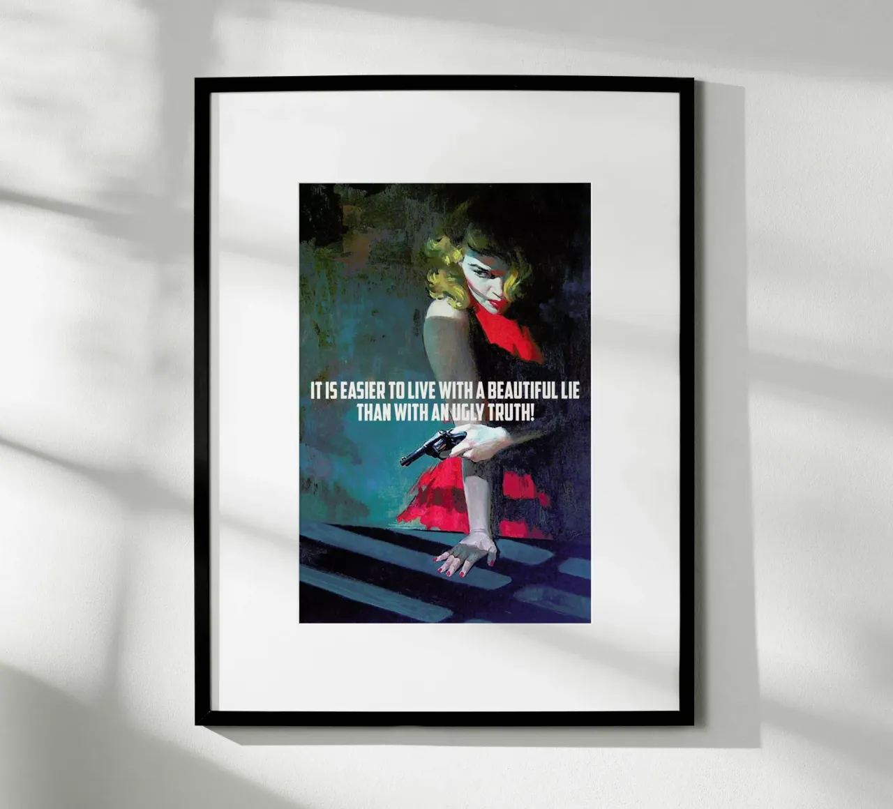 It Is Easier To Live With poster da Gallery Print and Art Limited