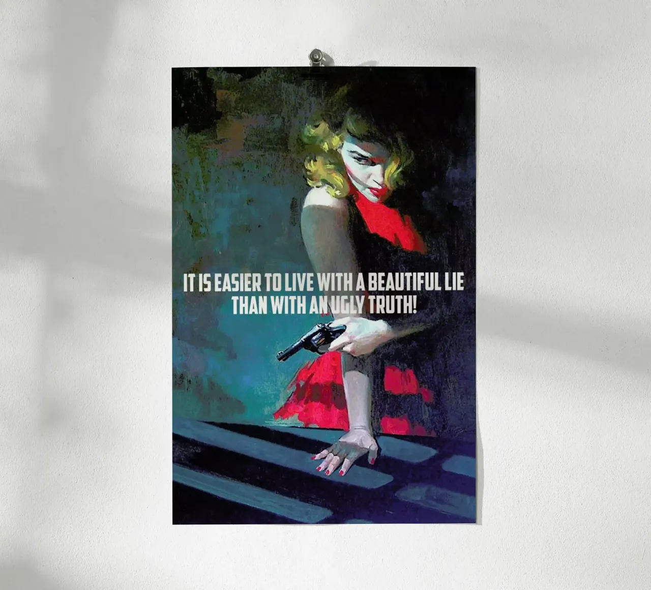 It Is Easier To Live With poster da Gallery Print and Art Limited