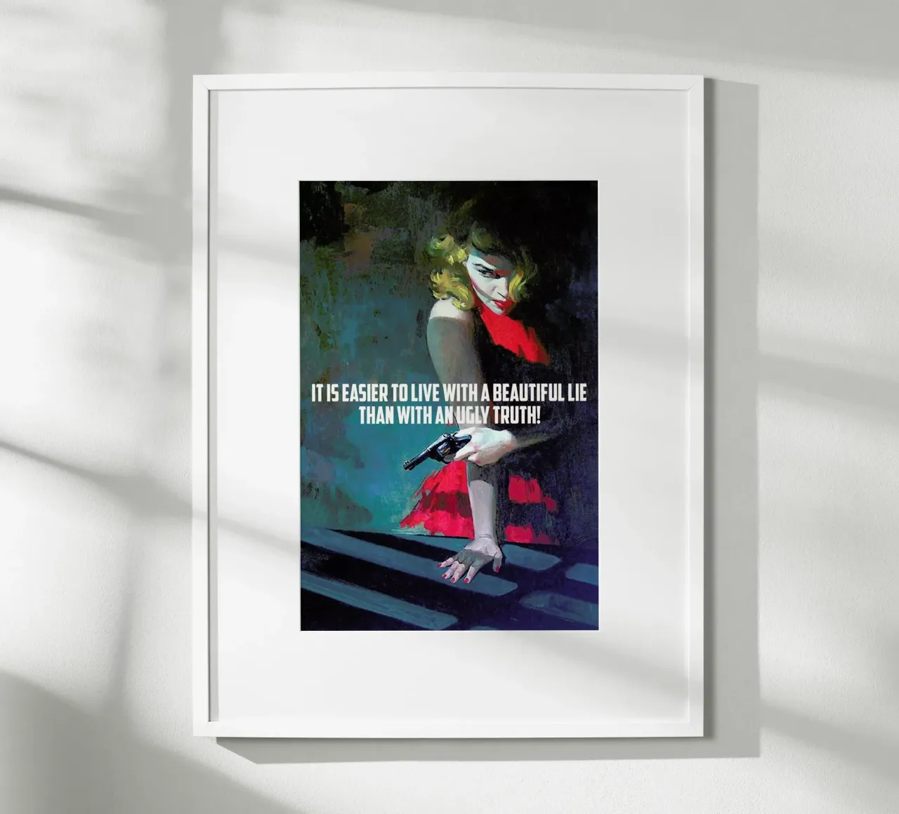 It Is Easier To Live With poster da Gallery Print and Art Limited