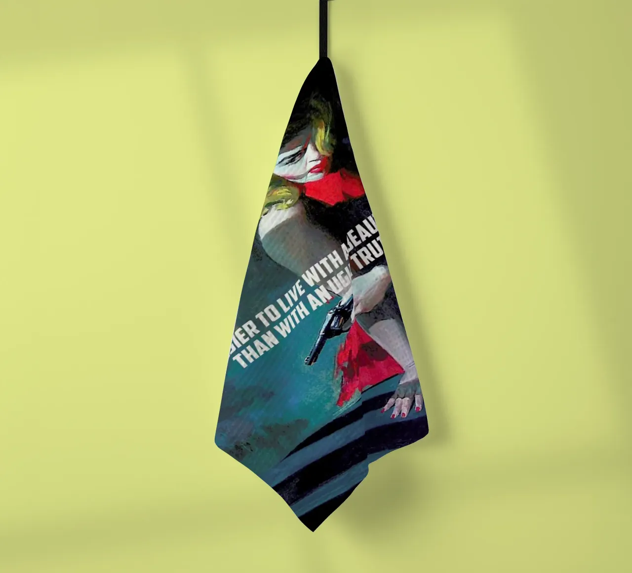 It Is Easier To Live With torchon de Gallery Print and Art Limited