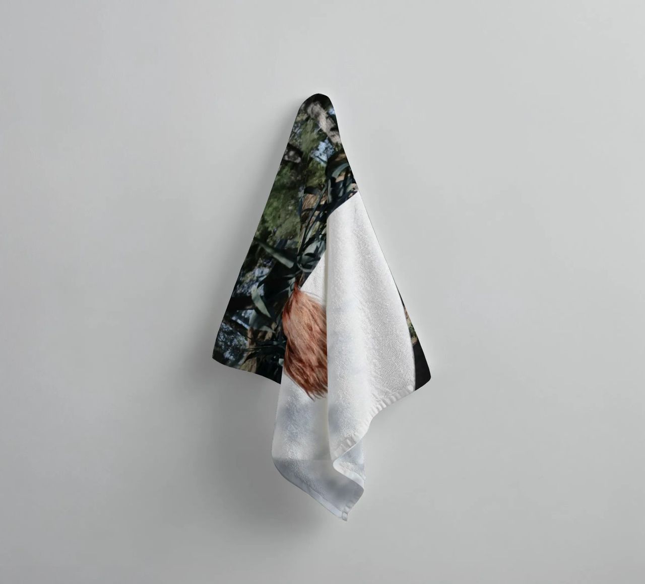 The Forest Keeps Her Secrets towel by George Griefy