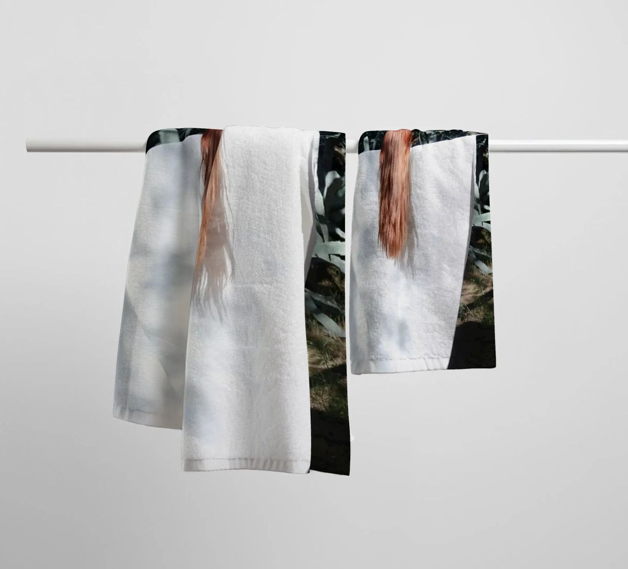The Forest Keeps Her Secrets towel by George Griefy