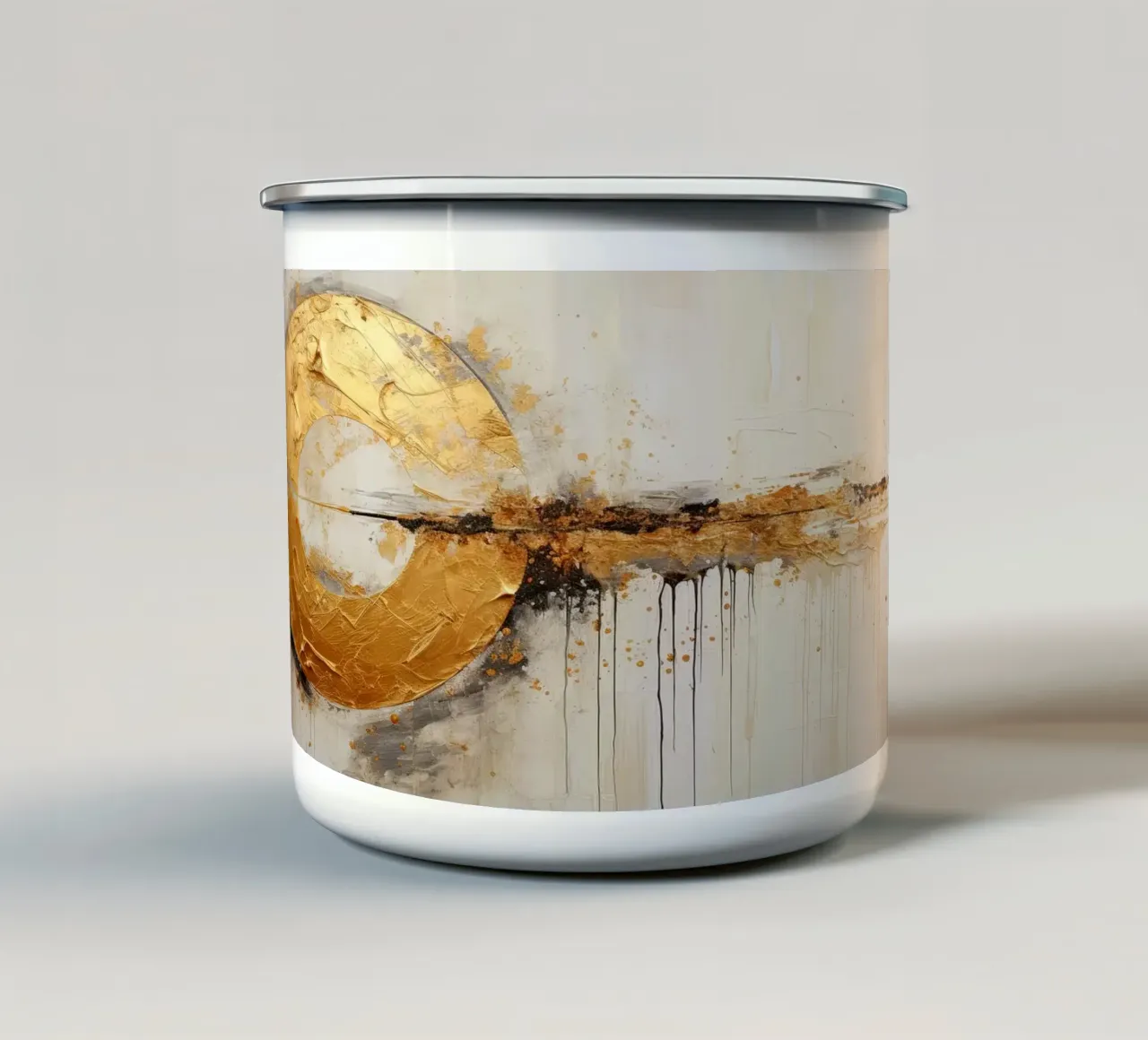Arte da parete di Imagine tazza in smalto da Imagine