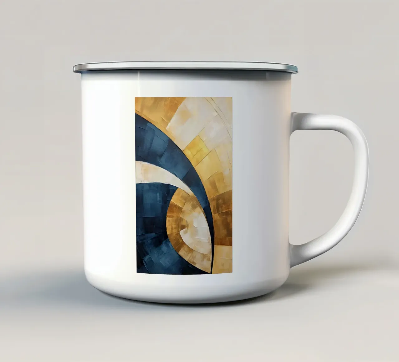 Arte da parete di Imagine tazza in smalto da Imagine