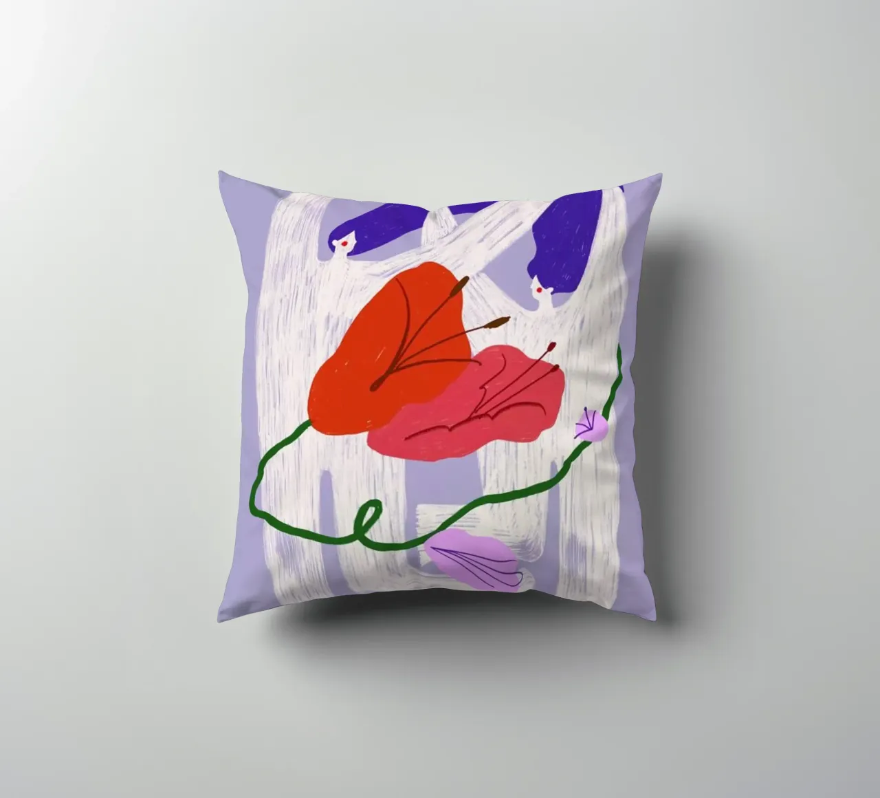 Violet Verve II cuscino da Pure