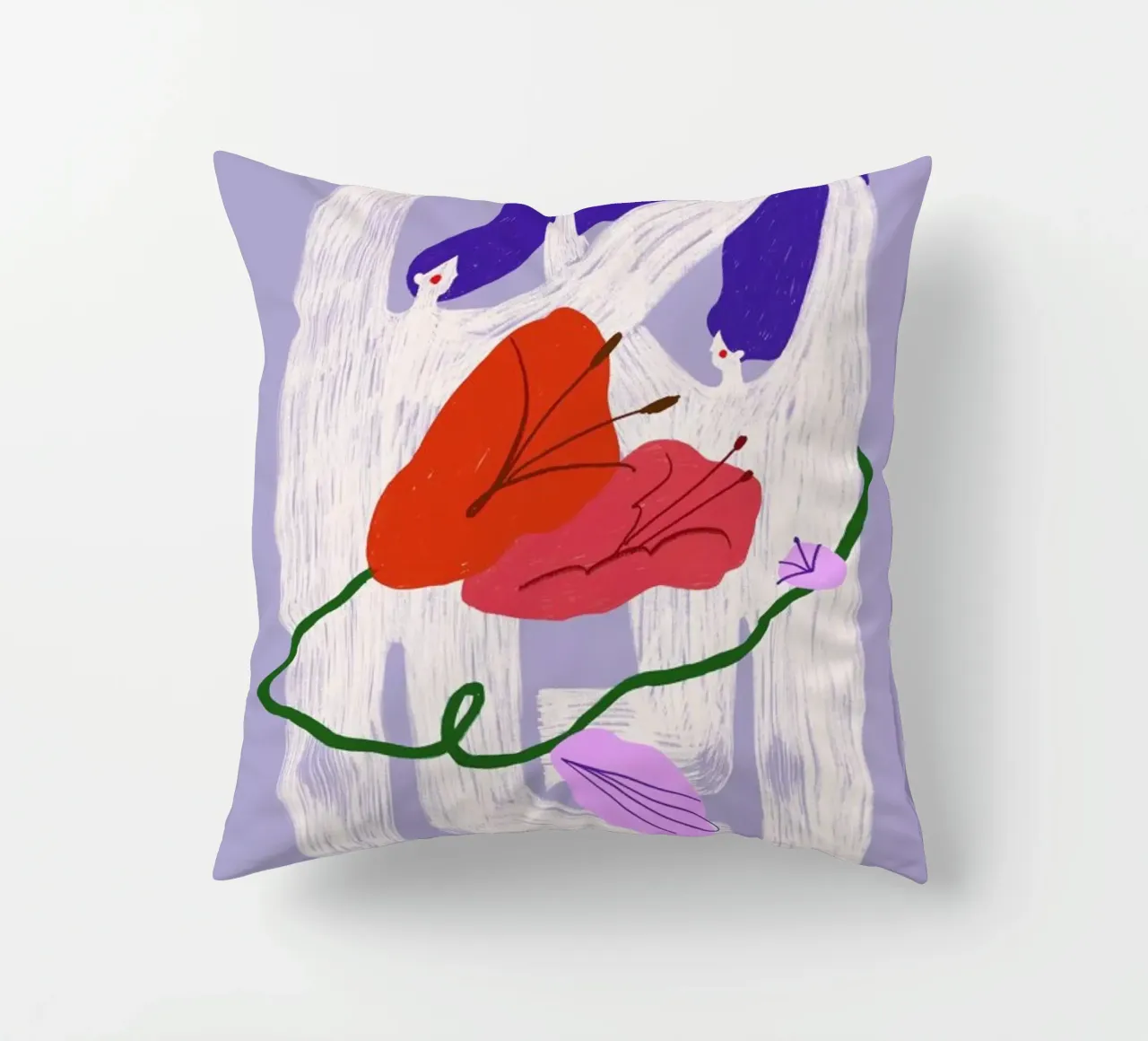 Violet Verve II cuscino da Pure