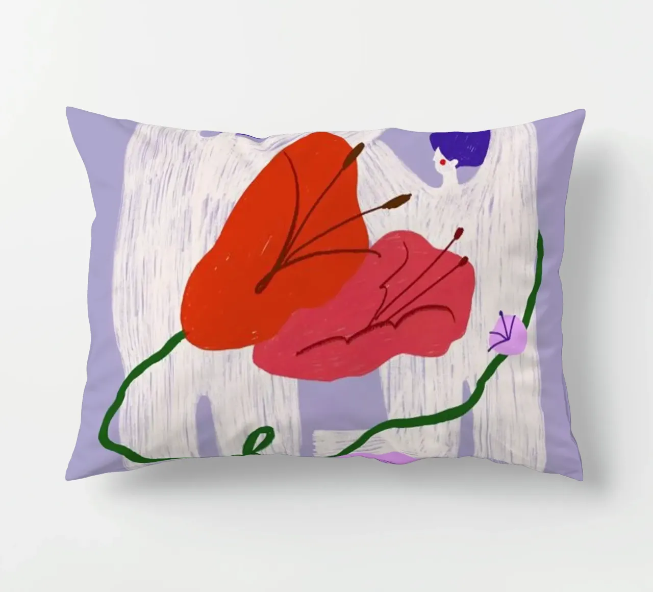 Violet Verve II cuscino da Pure