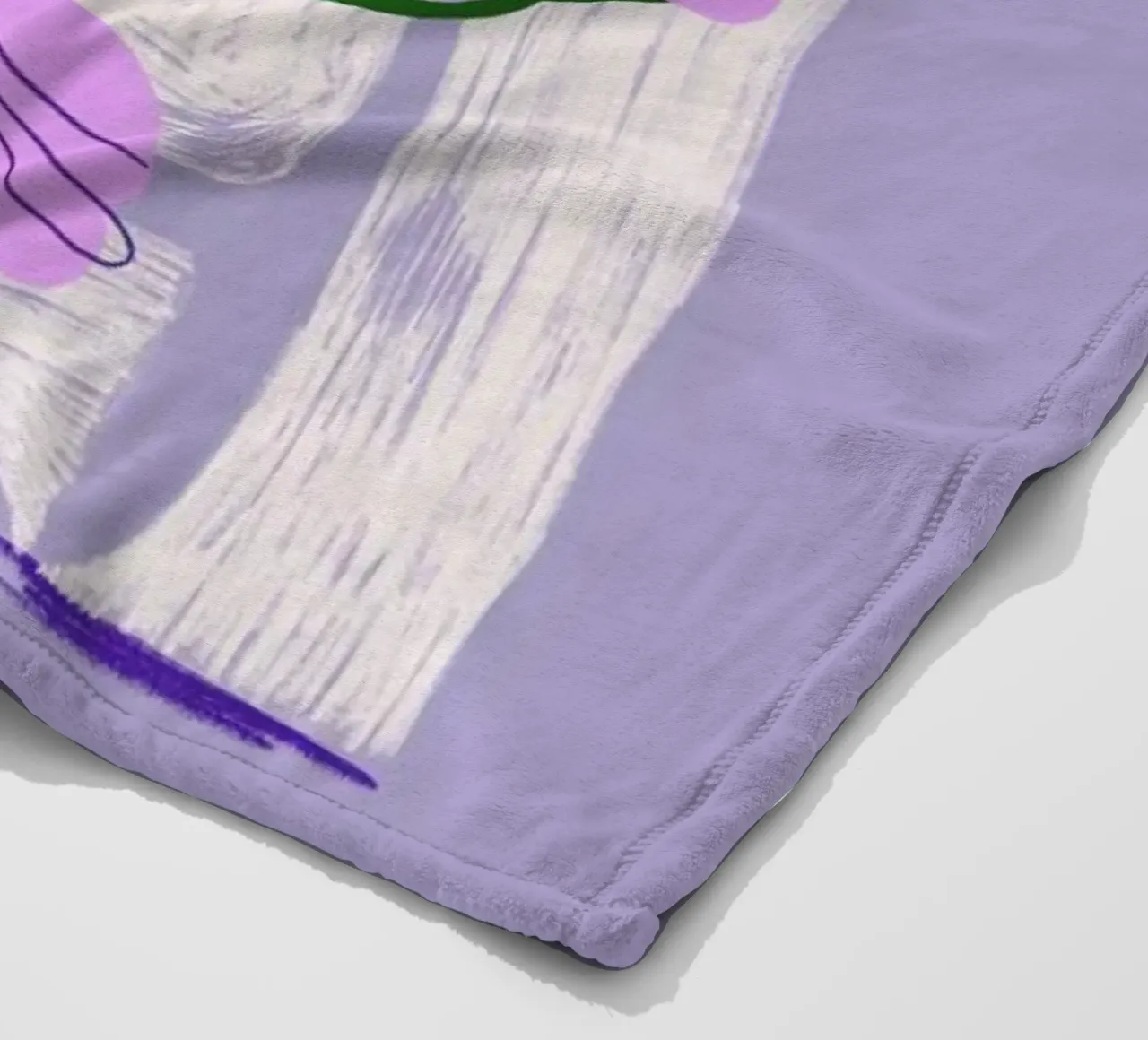 Violet Verve II coperta in pile da Pure