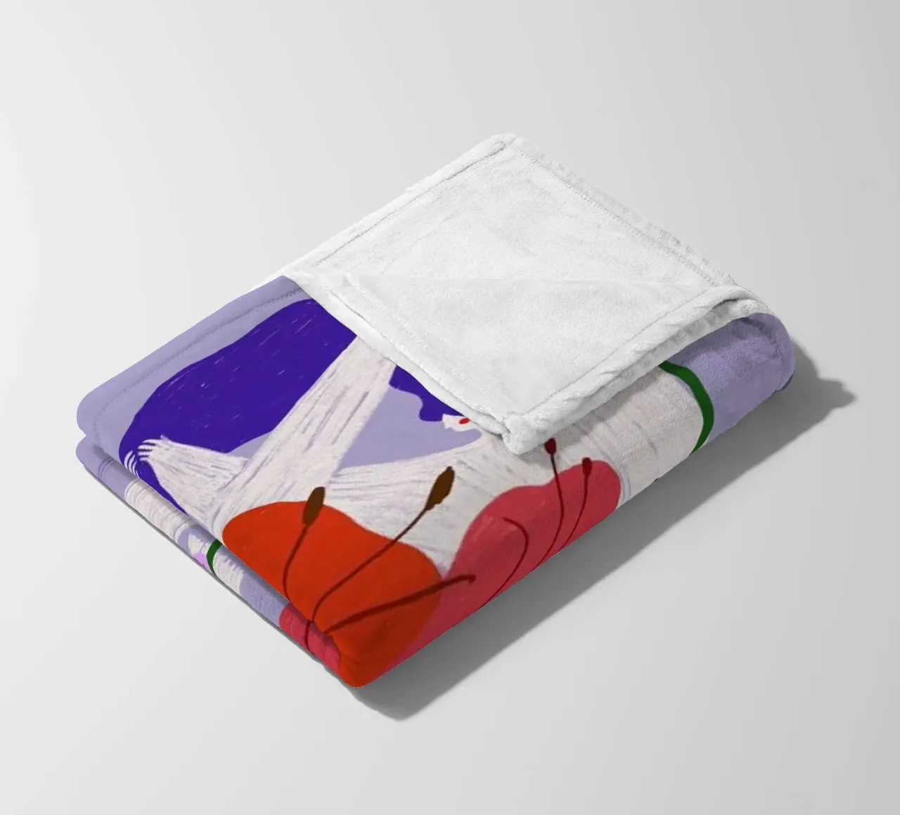 Violet Verve II coperta in pile da Pure