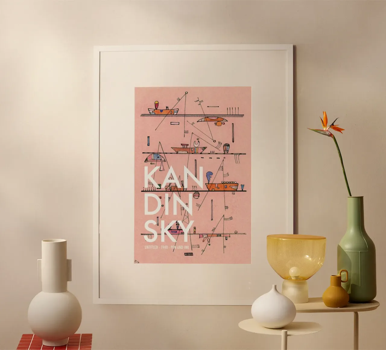 Kandinsky - Untitled, 1940 poster da Vintage by JUNIQE