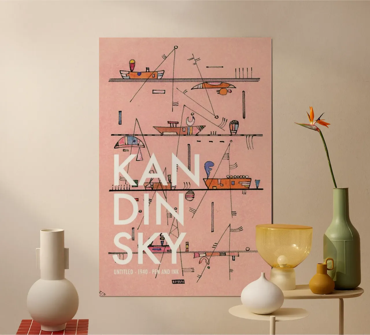 Kandinsky - Untitled, 1940 poster da Vintage by JUNIQE