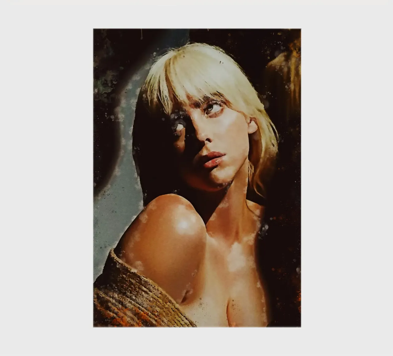 billie eilish 1 Art notebook by music soul