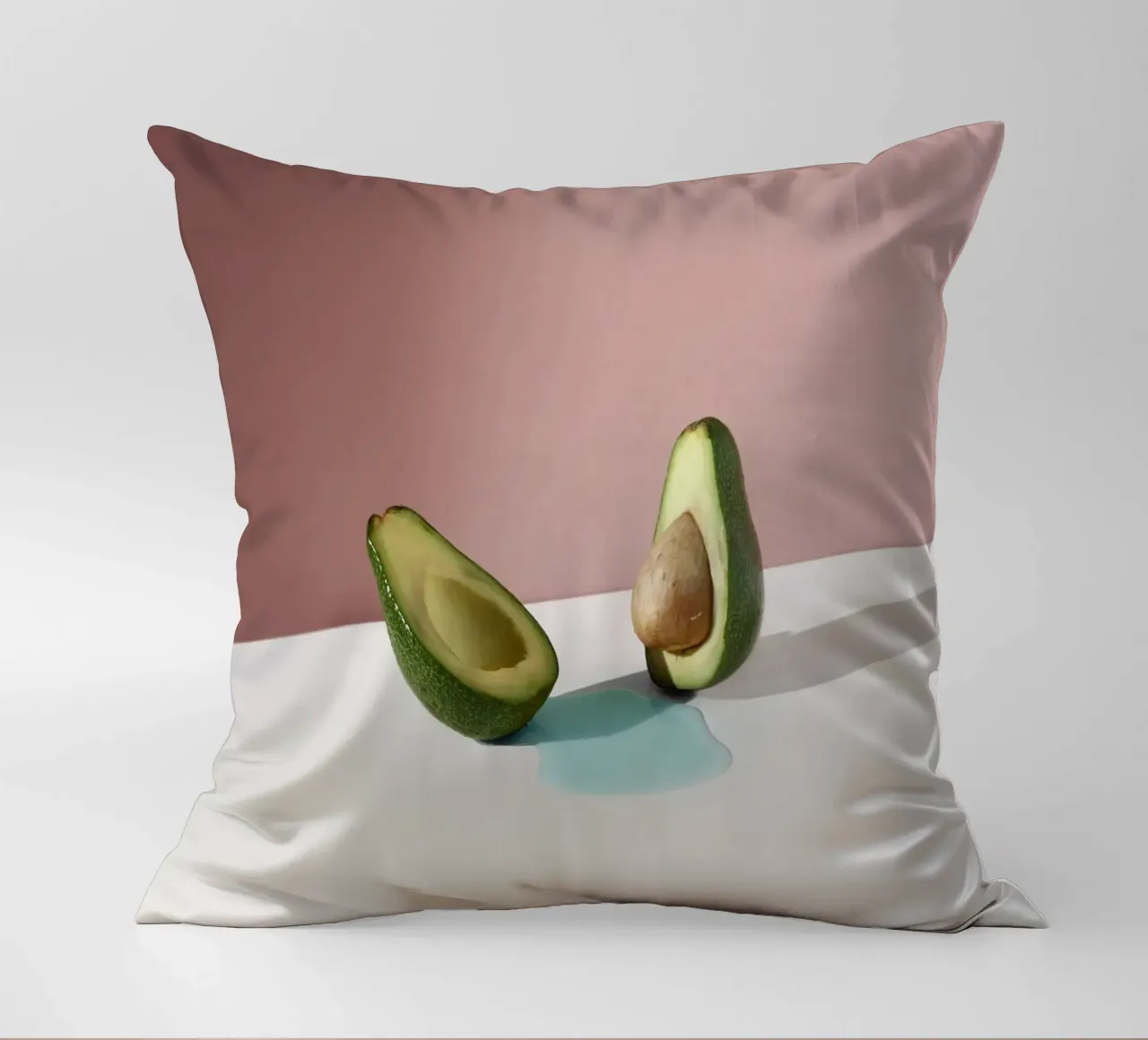 You And Me, Avocado cuscino da George Griefy