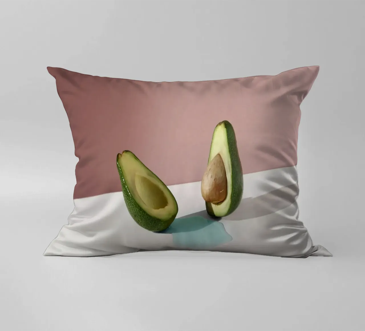 You And Me, Avocado cuscino da George Griefy