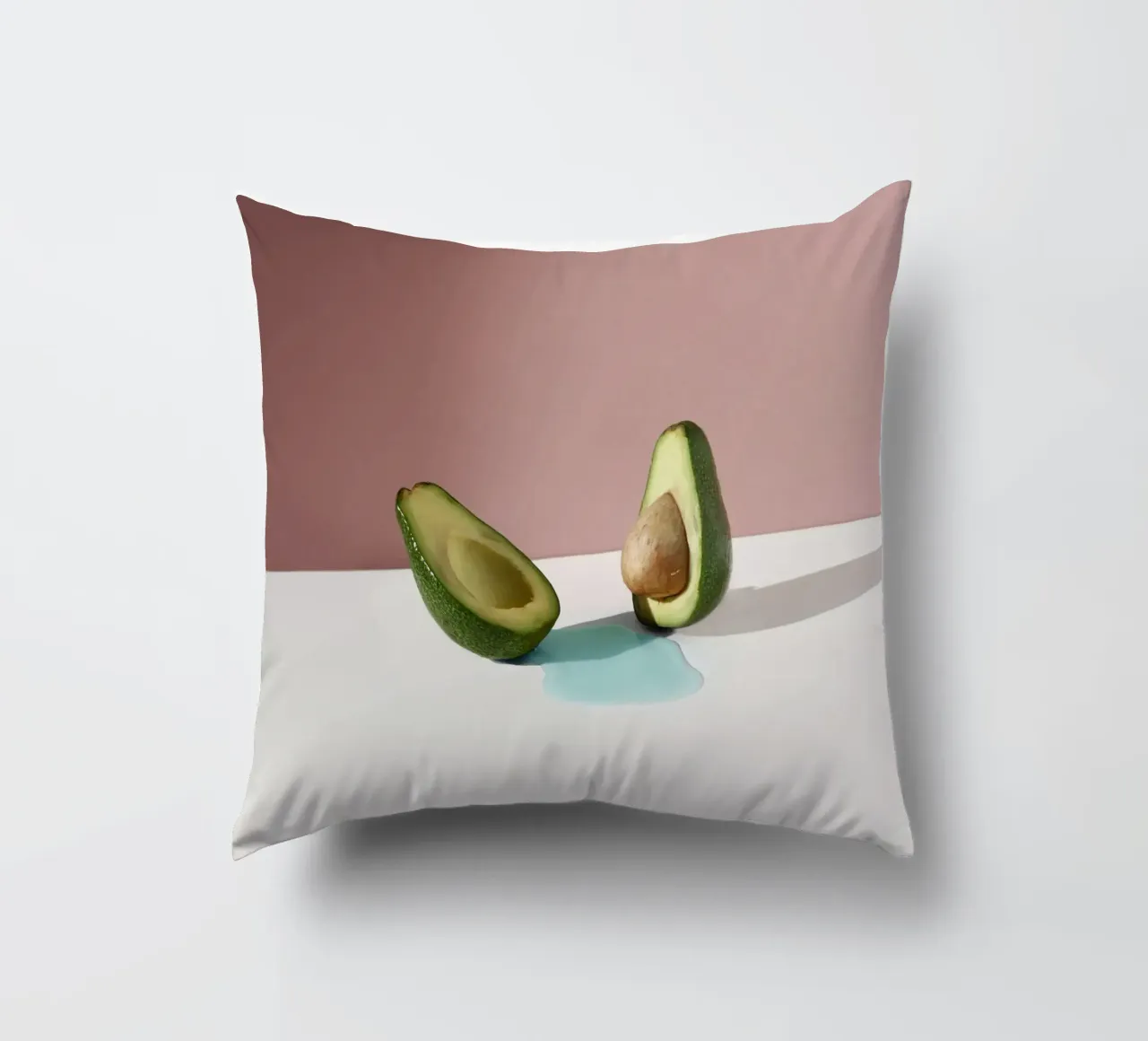 You And Me, Avocado cuscino da George Griefy