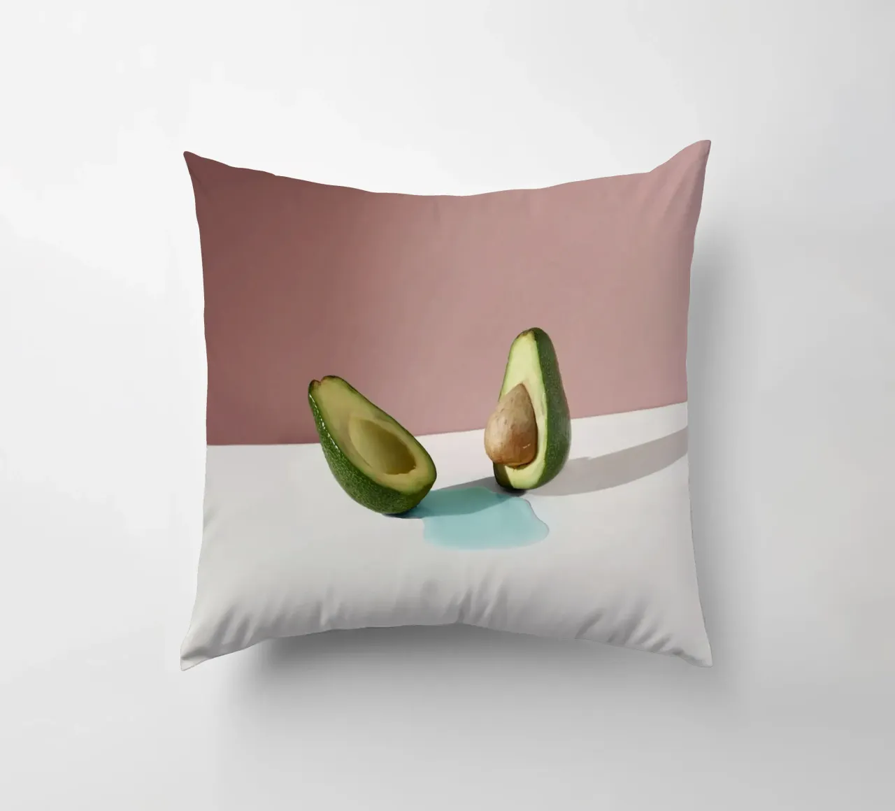 You And Me, Avocado cuscino da George Griefy