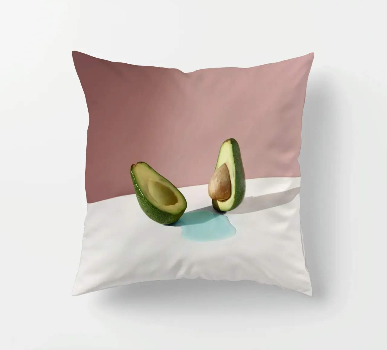 You And Me, Avocado cuscino da George Griefy