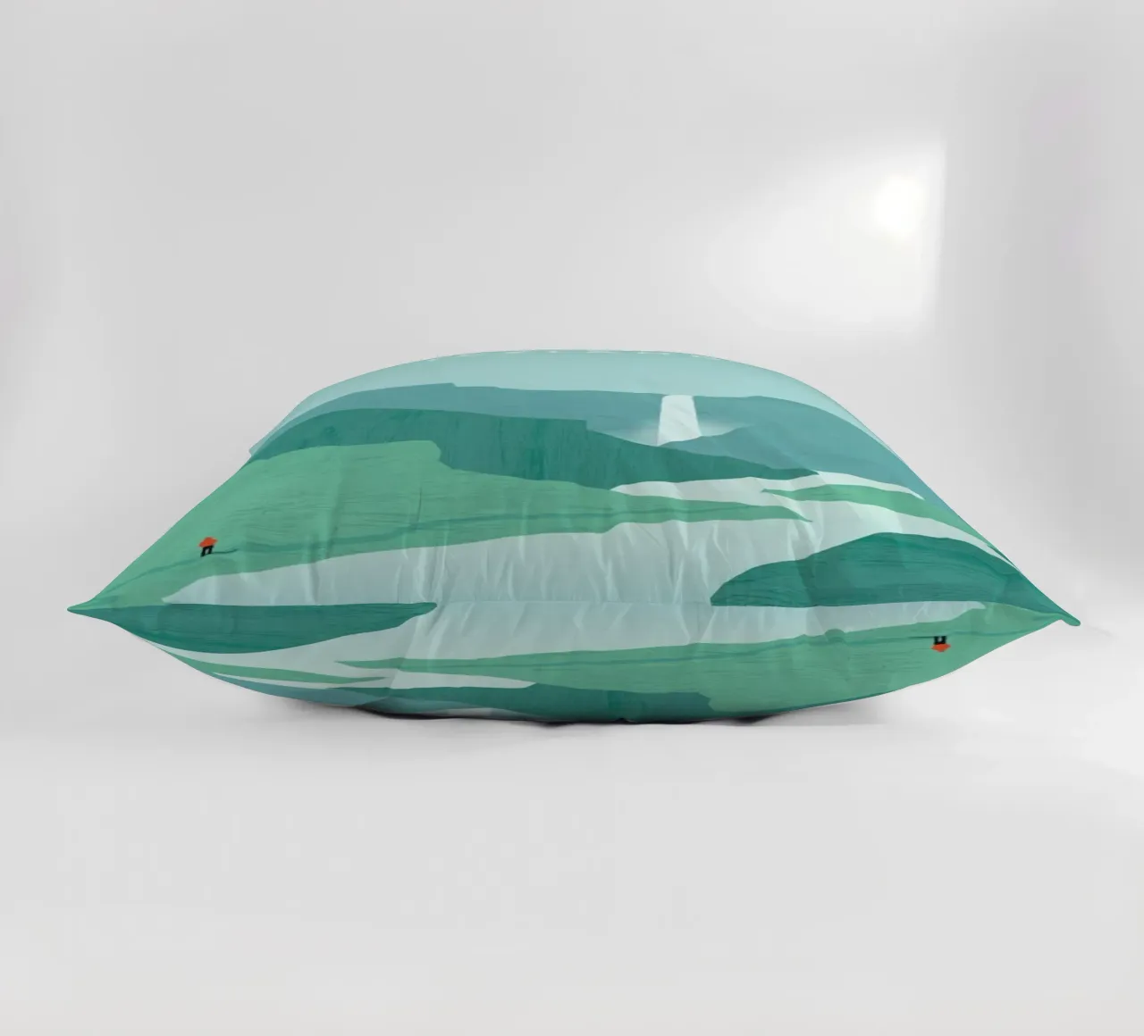 Island decorative cushion by Katinka Reinke