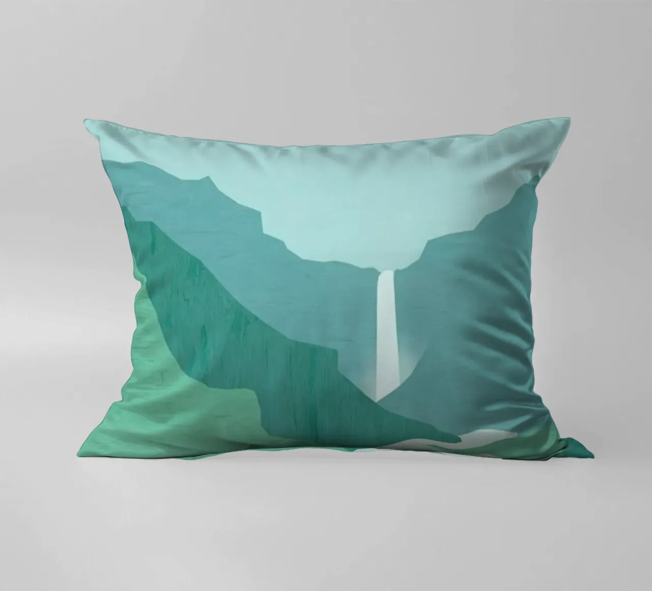 Island decorative cushion by Katinka Reinke