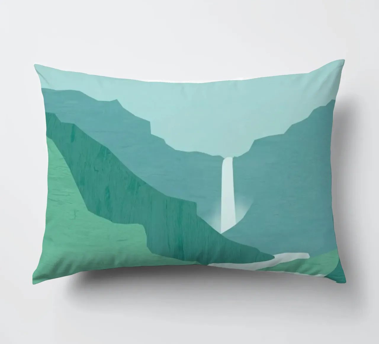 Island decorative cushion by Katinka Reinke