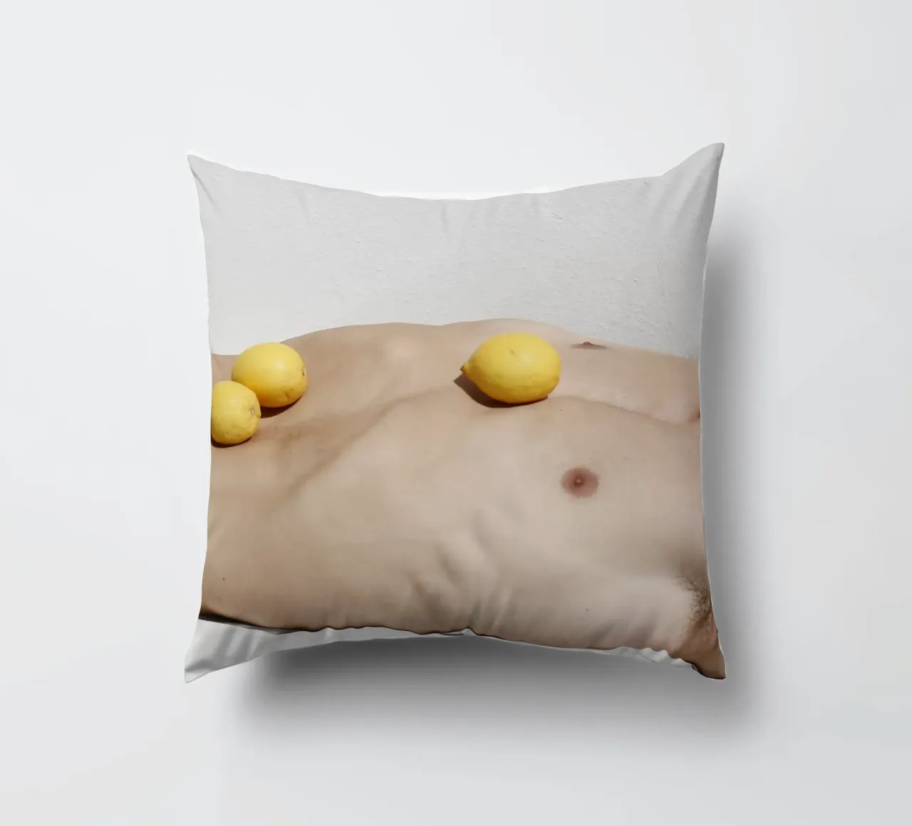 Lemon Boy cuscino da George Griefy