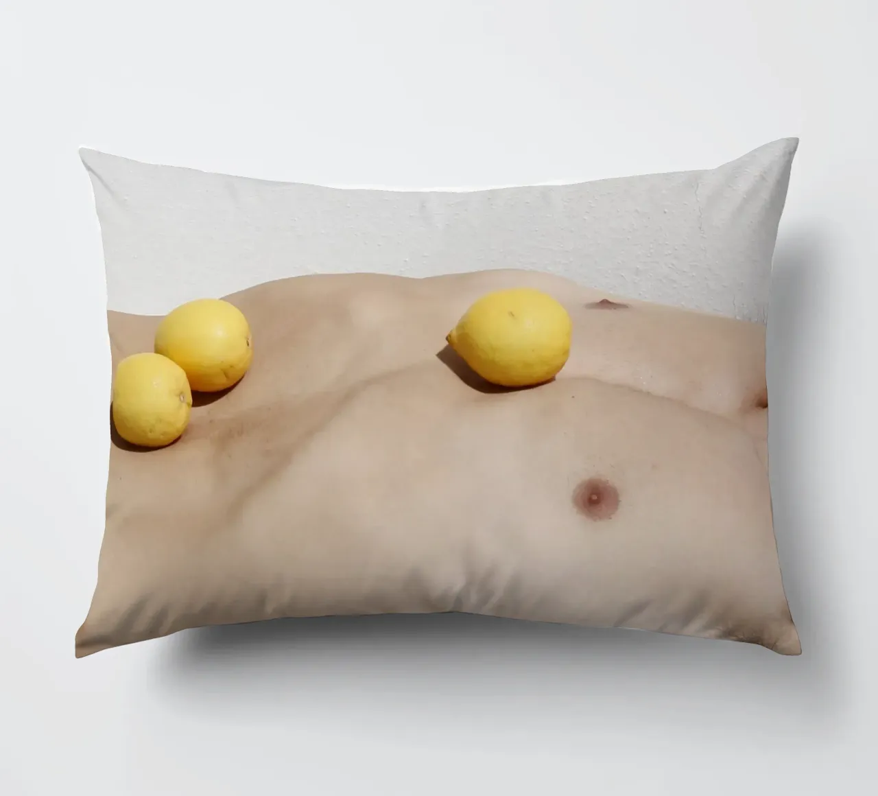 Lemon Boy cuscino da George Griefy