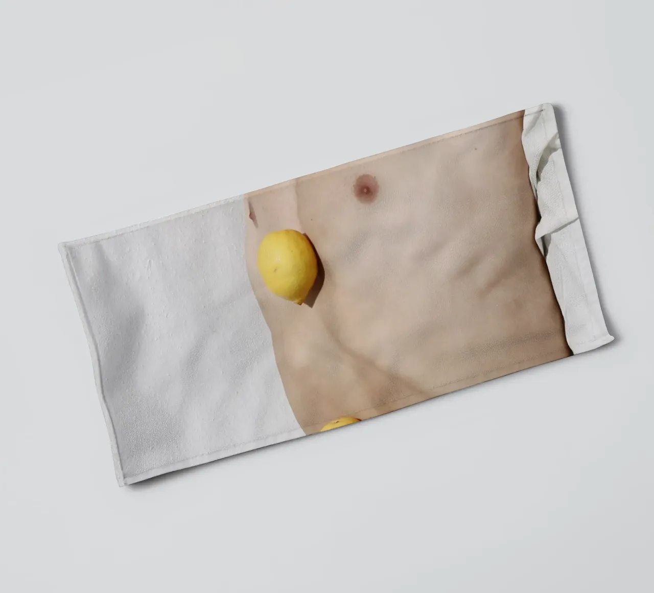 Lemon Boy asciugamano da bagno da George Griefy