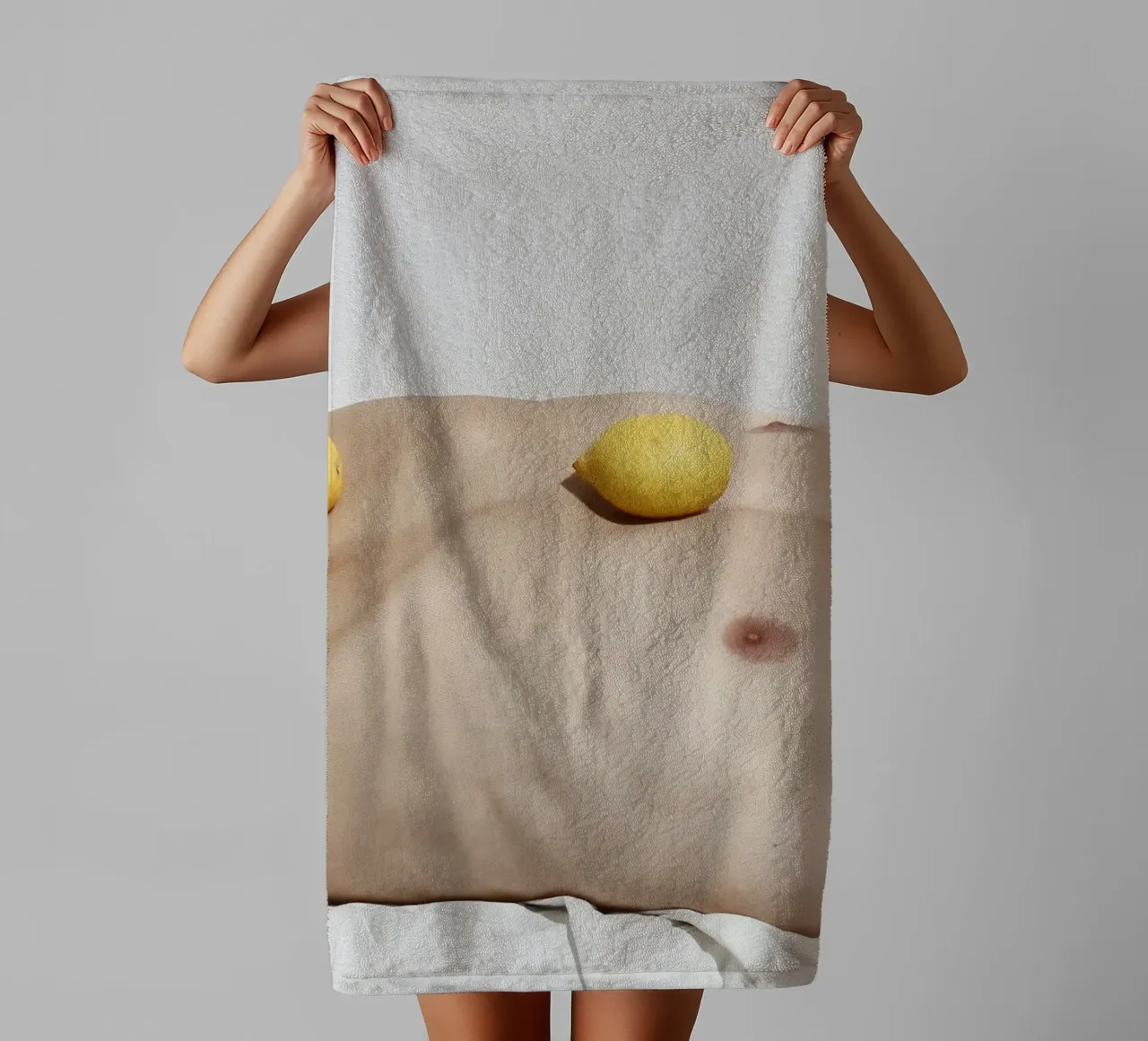 Lemon Boy asciugamano da bagno da George Griefy