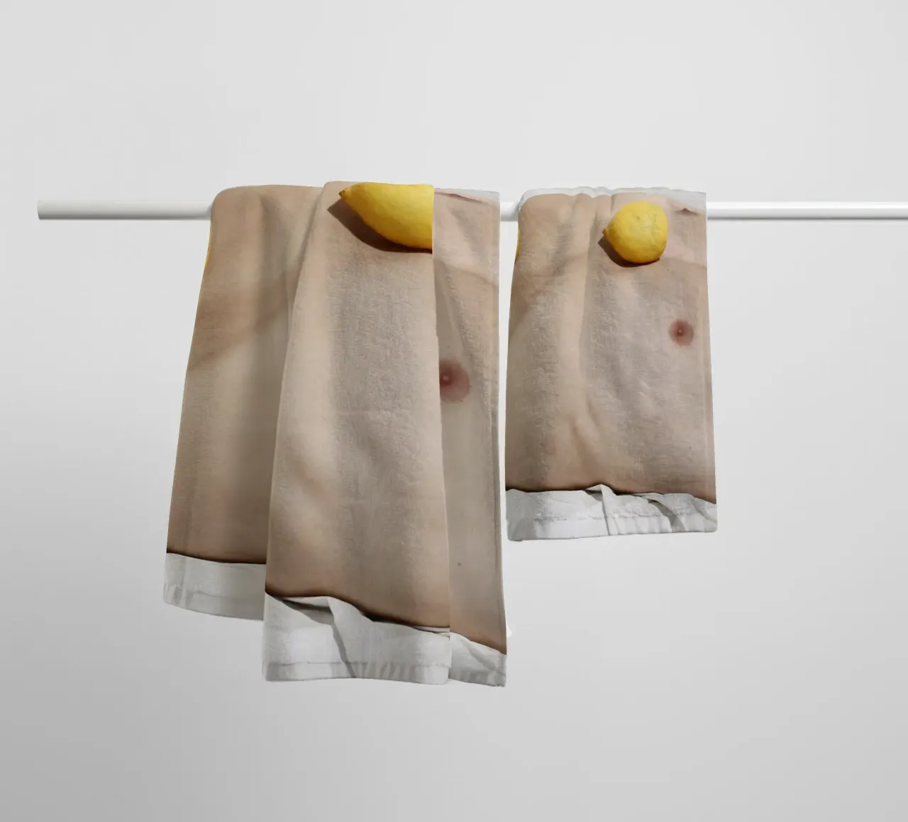 Lemon Boy asciugamano da bagno da George Griefy