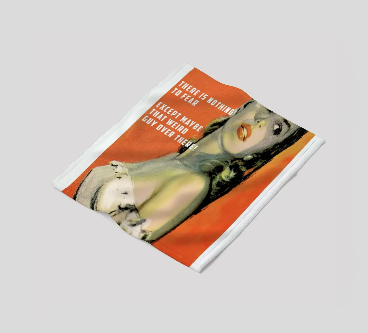 There Is Nothing To Fear coperta in pile da Gallery Print and Art Limited