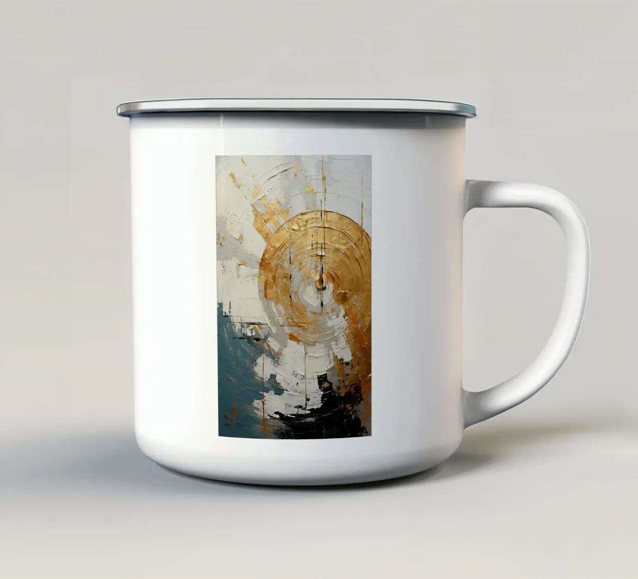 Arte da parete di Imagine tazza in smalto da Imagine