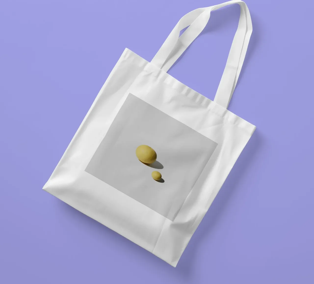 Grapefruit borsa in juta da George Griefy