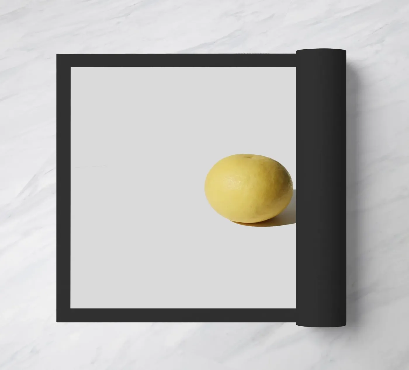 Grapefruit Fußmatte von George Griefy