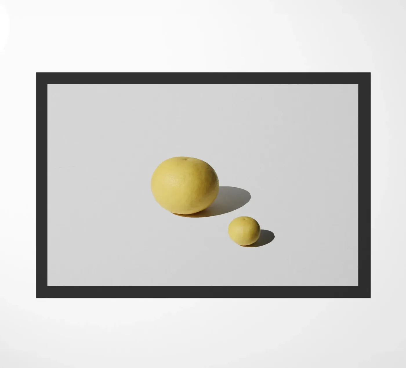 Grapefruit Fußmatte von George Griefy