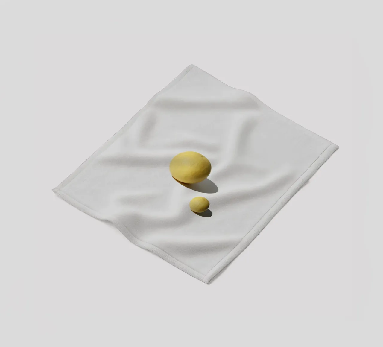 Grapefruit Fleecedecke von George Griefy