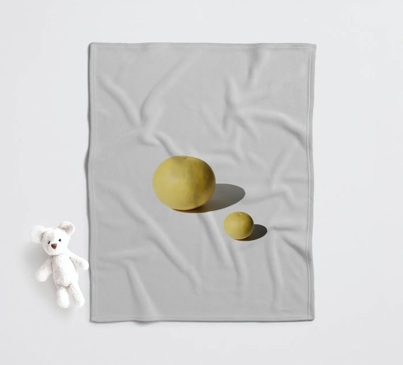 Grapefruit fleecedeken van George Griefy