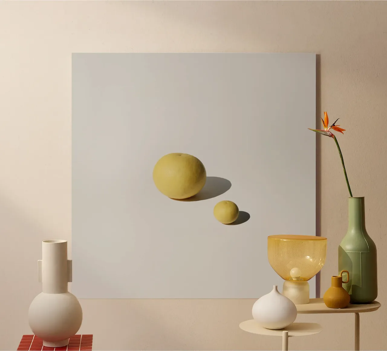 Grapefruit plexiglass da George Griefy