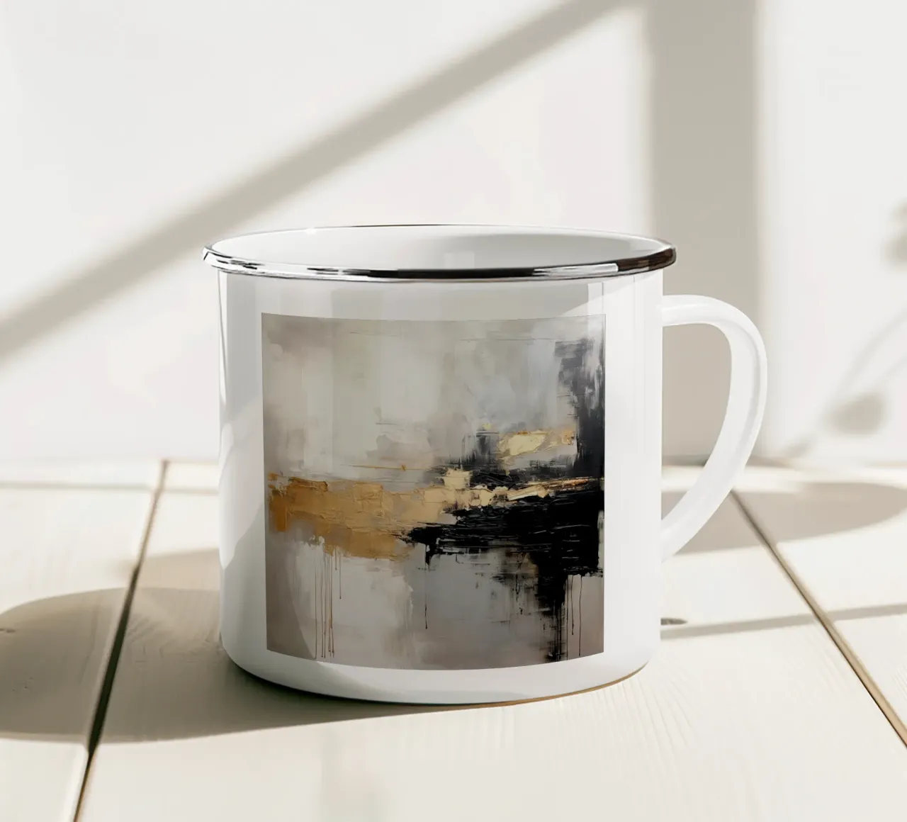Arte da parete di Imagine tazza in smalto da Imagine