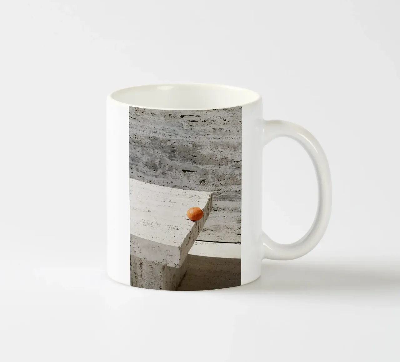 Tangerine tazza in ceramica da George Griefy