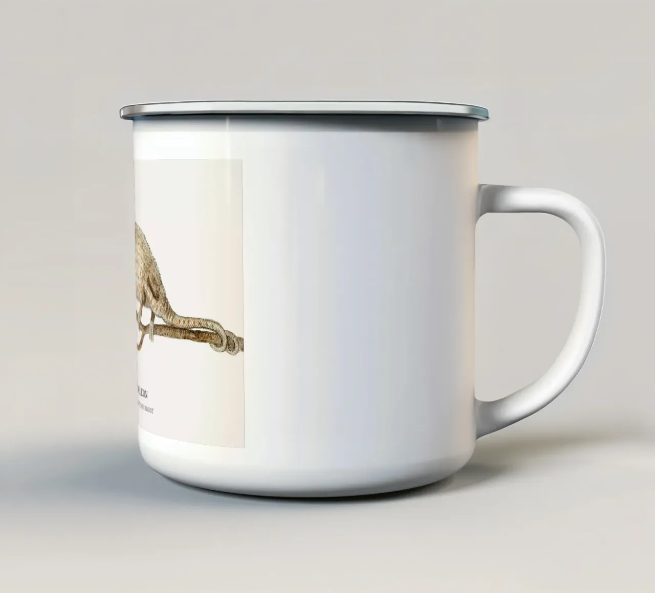 Anselmus Boëtius de Boodt - Chameleon tazza in smalto da Vintage by JUNIQE