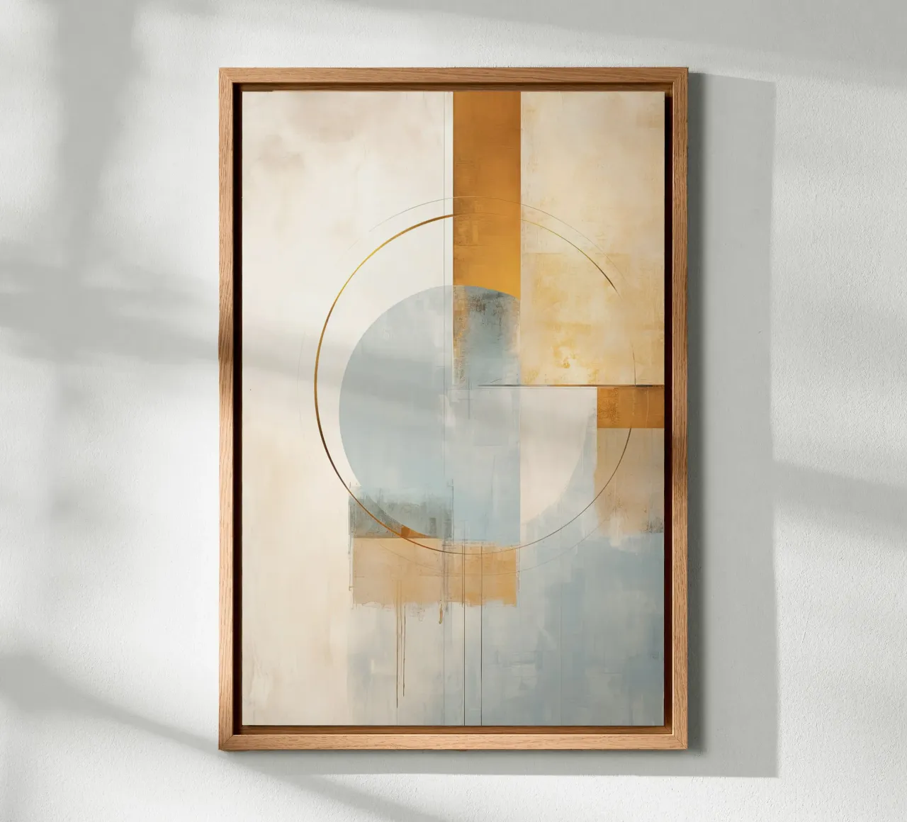 Wandkunst von Imagine Leinwand mit Schattenfugenrahmen von Imagine