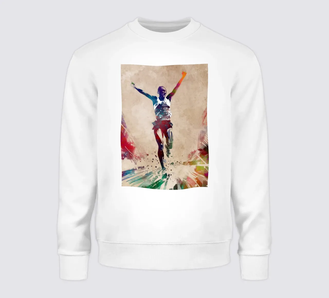Runner sport art felpa da SPORT