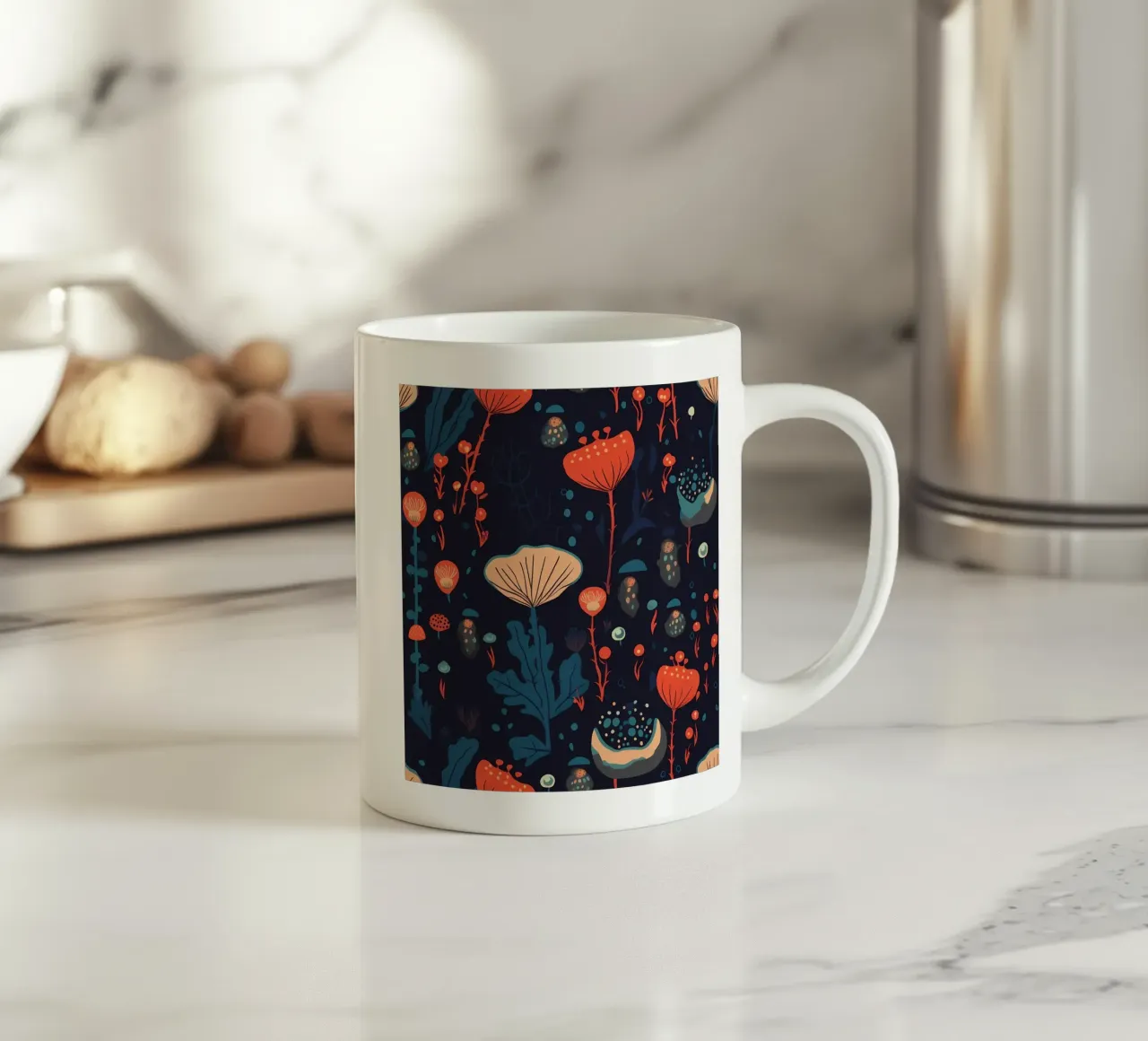 Alien Plants tazza in ceramica da George Griefy