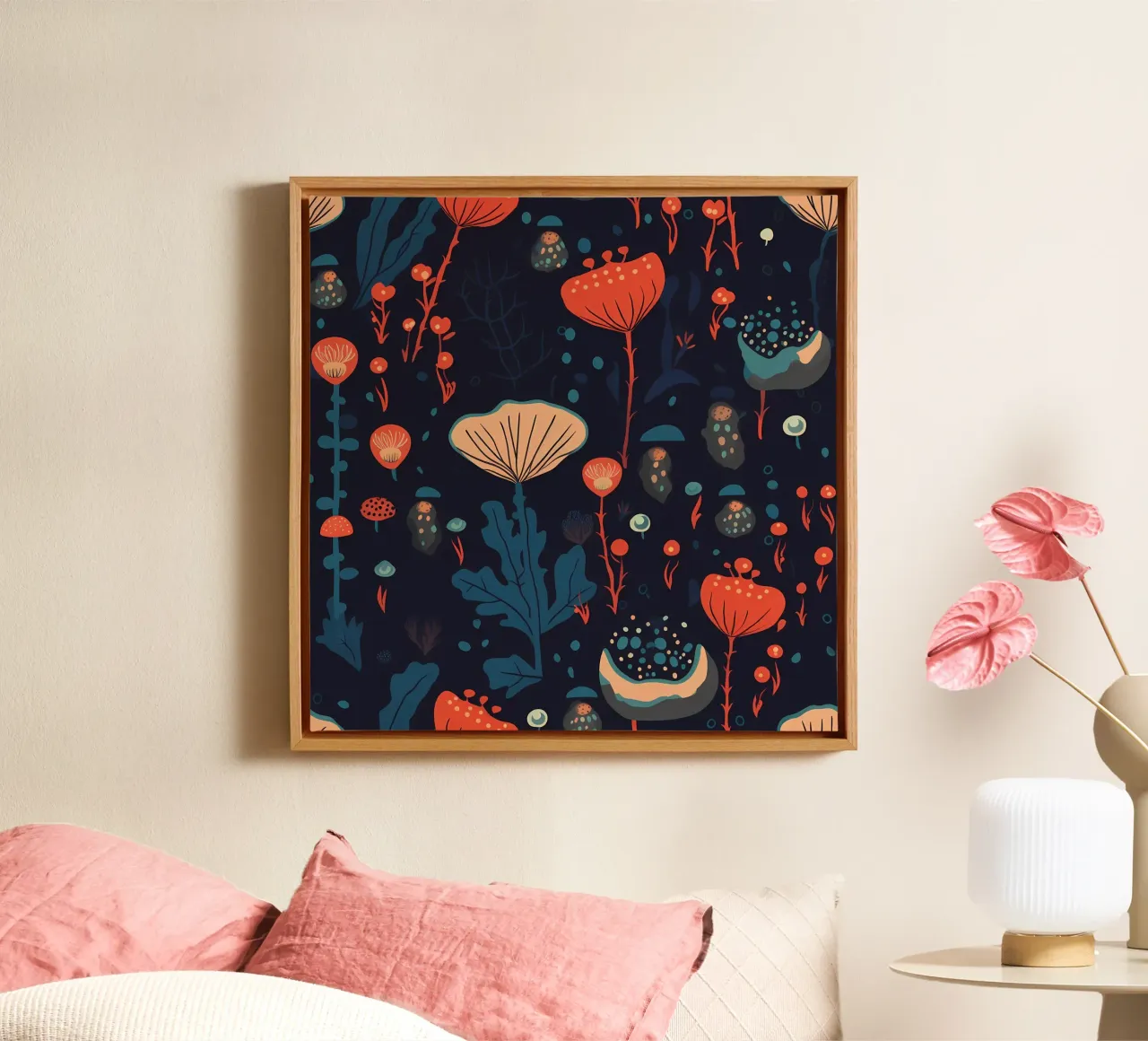 Alien Plants canvas by George Griefy