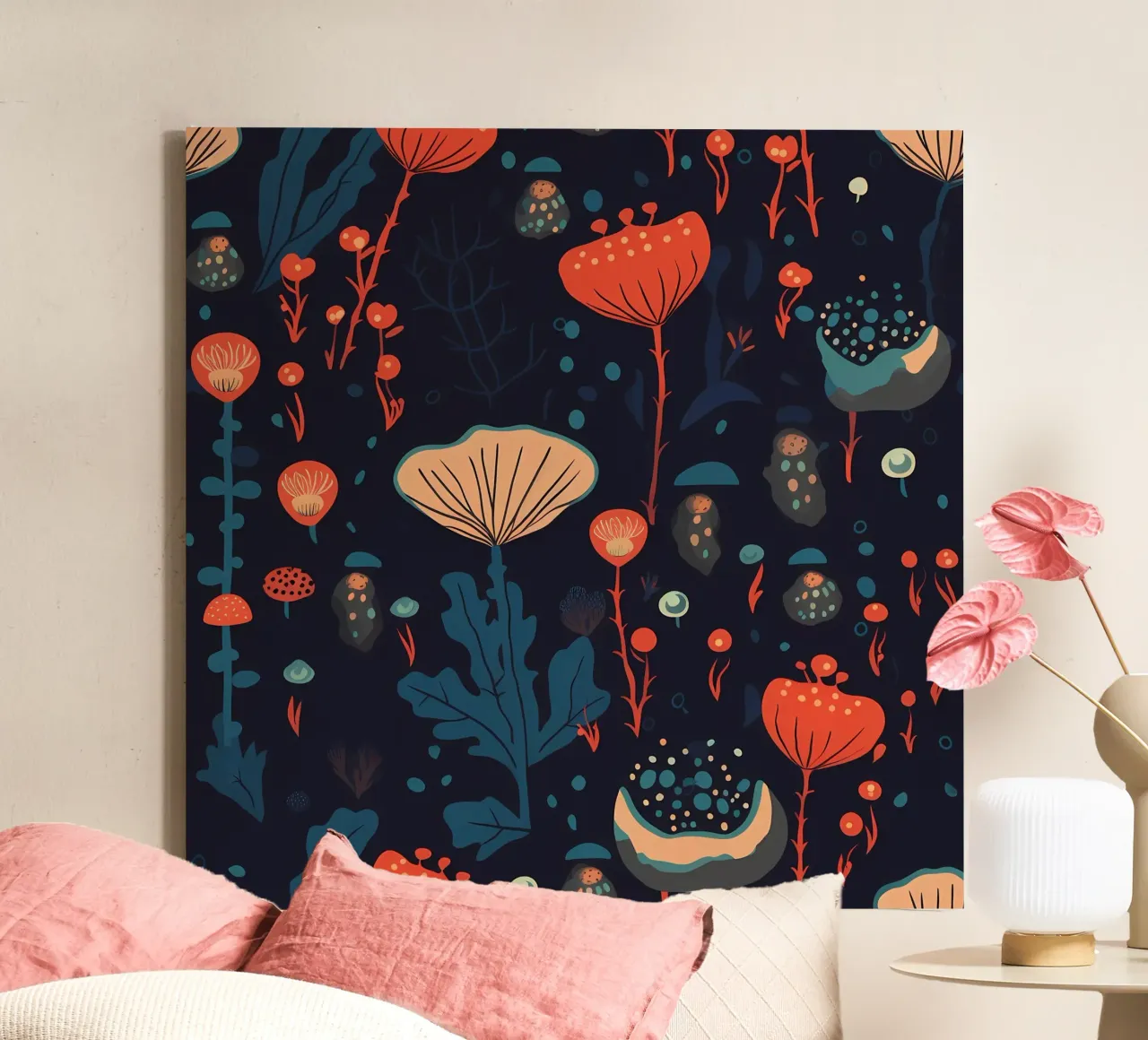 Alien Plants canvas by George Griefy