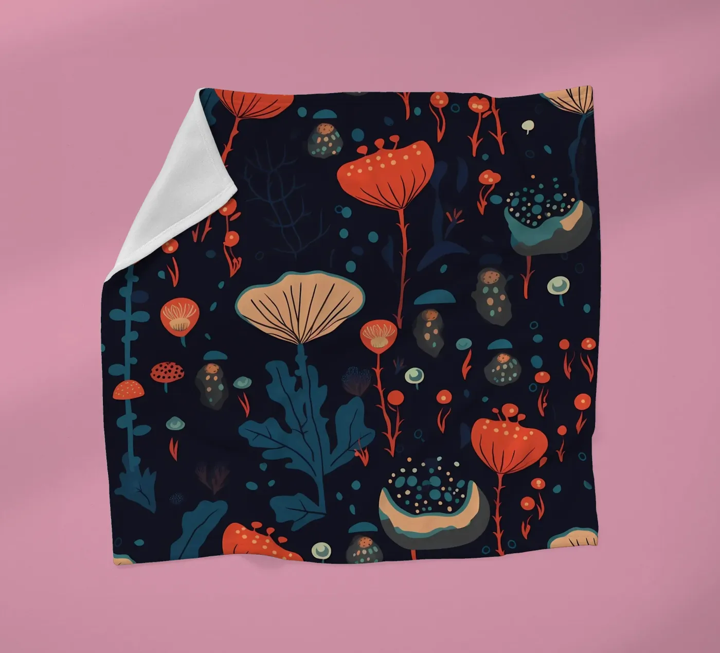 Alien Plants fleecedeken van George Griefy
