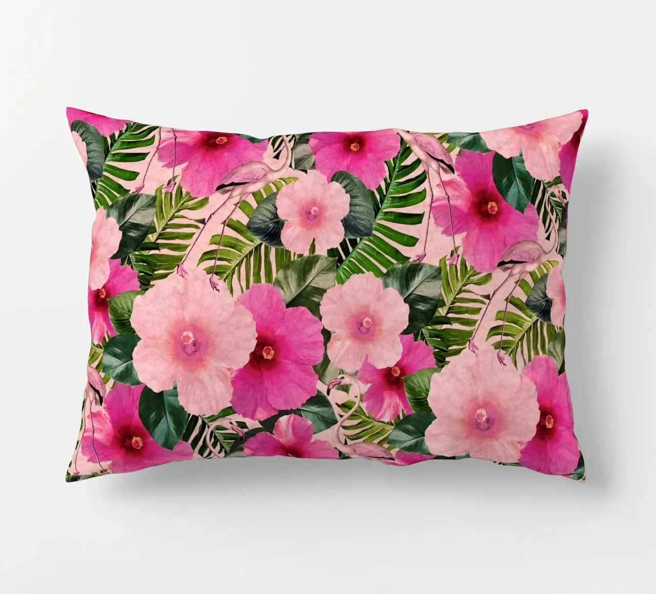 Fenicotteri di Palm Beach cuscino da Nina May Design Studio