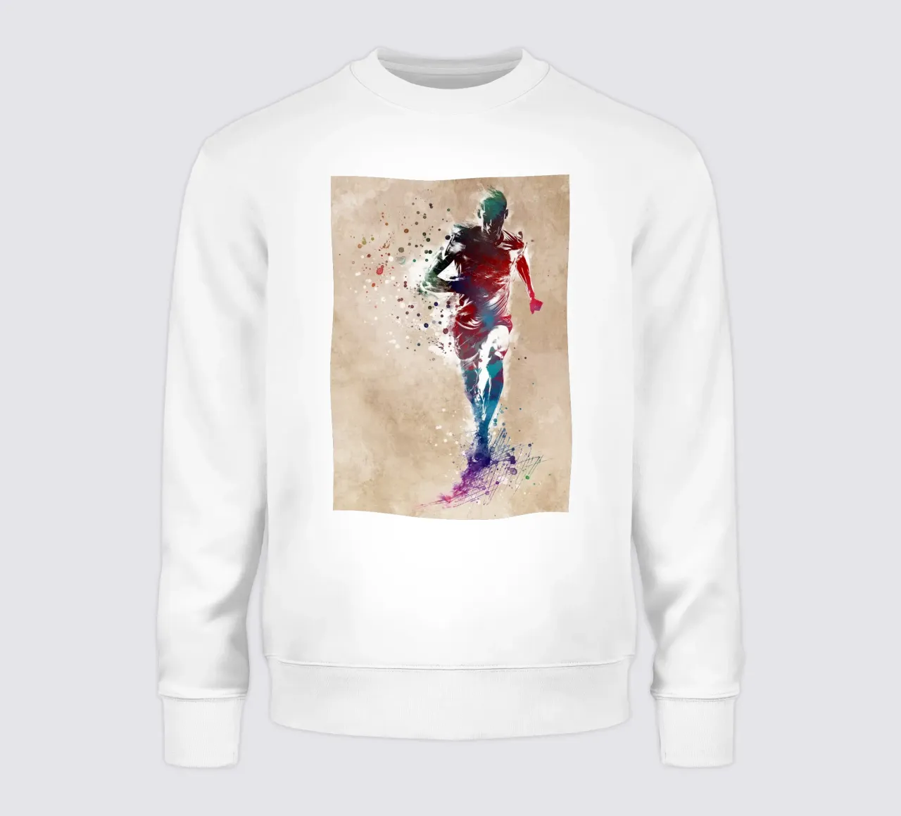Runner sport art felpa da SPORT