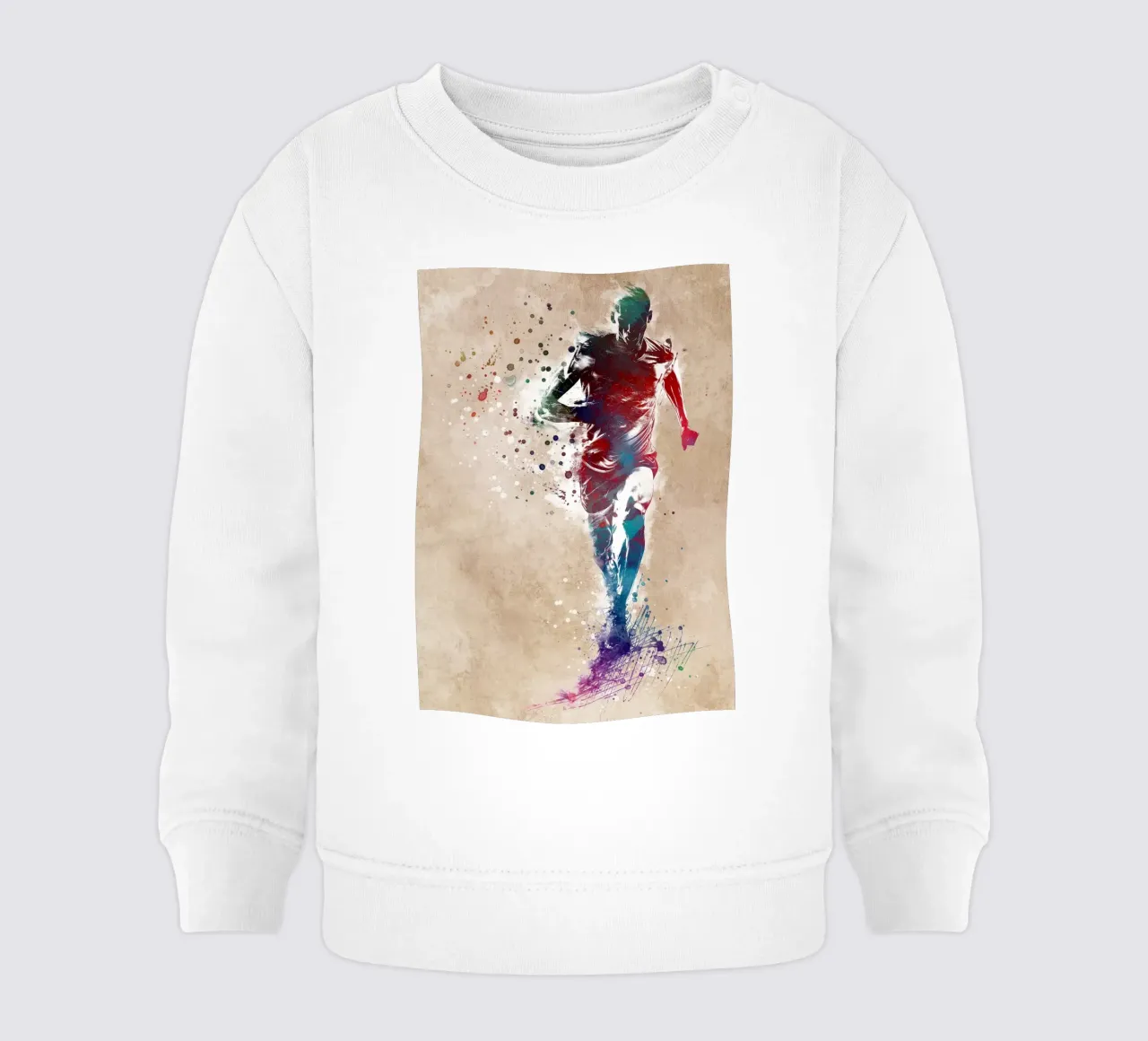 Runner sport art felpa neonato da SPORT